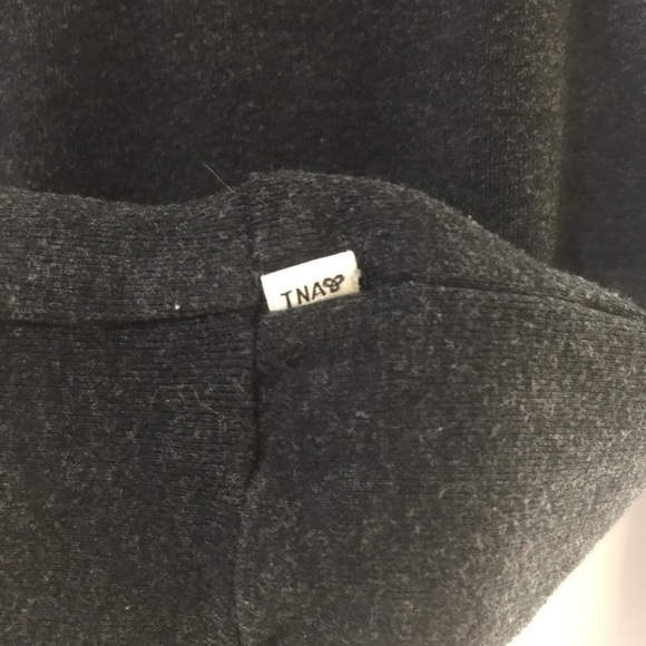 TNA simple minimalist dark grey sweater - Picture 5 of 7